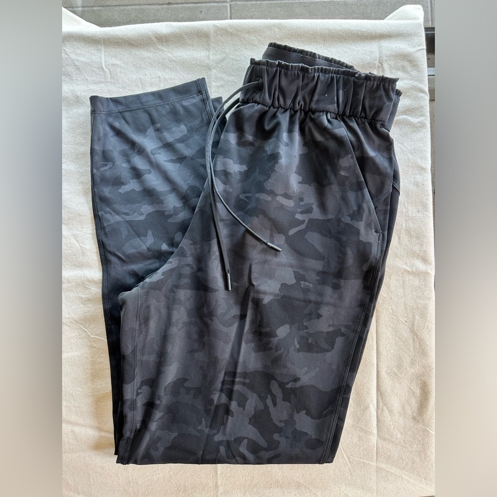 Lululemon Black Camouflage Pants